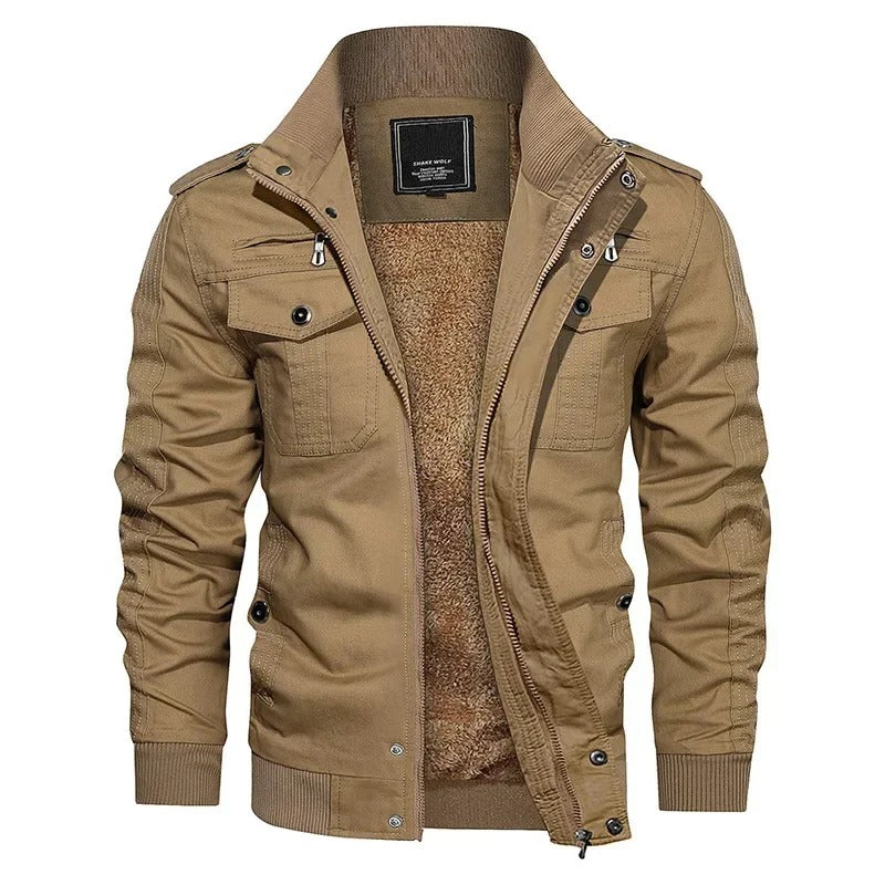 Monti elegant hoodless men's jacket, minimalist silhouette, clean lines for formal and casual wear