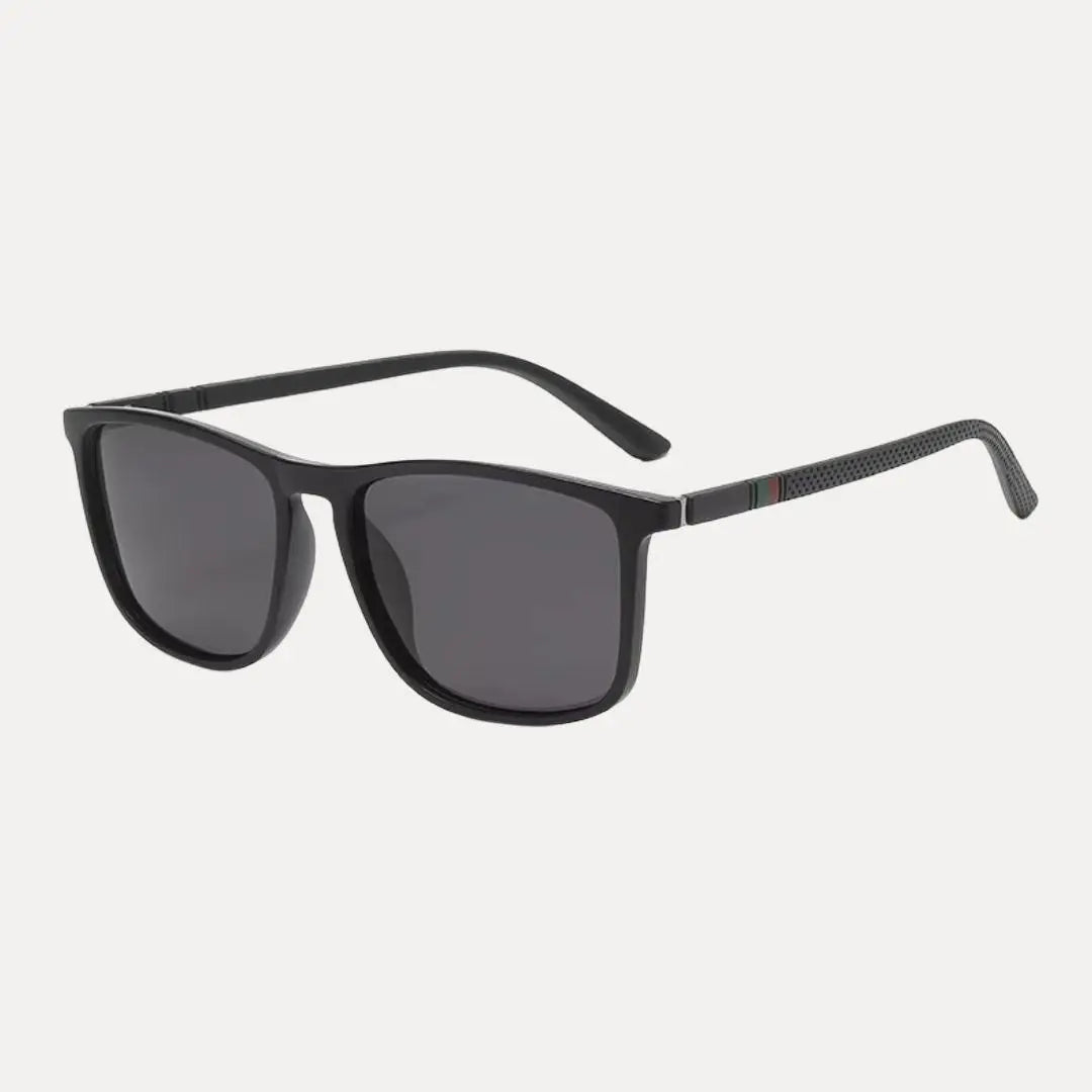 Retro square frame sunglasses tinted lenses UV400 protection vintage-inspired unisex everyday style