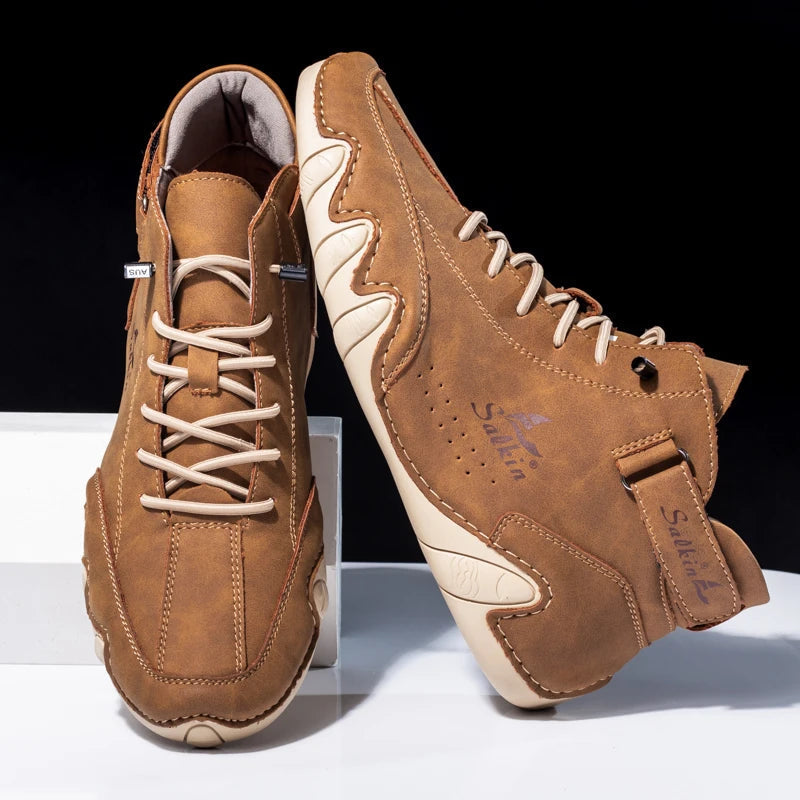 Urbann Vibe Riviera Passo high top sneakers bold street-style silhouette sculpted wave outsole ankle coverage
