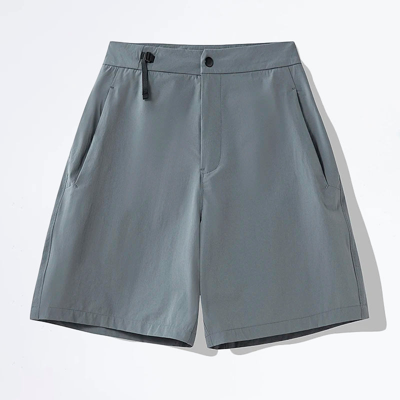 Roberto Russo Chrome Ridge men's athletic shorts lightweight quick-dry nylon-spandex stretch fit