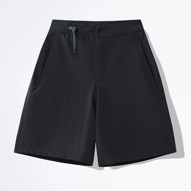 Roberto Russo Chrome Ridge men's active shorts lightweight quick-dry nylon-spandex stretch fit