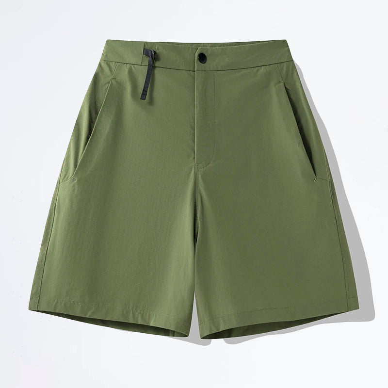 Roberto Russo Chrome Ridge men's active shorts lightweight quick-dry nylon-spandex stretch fit