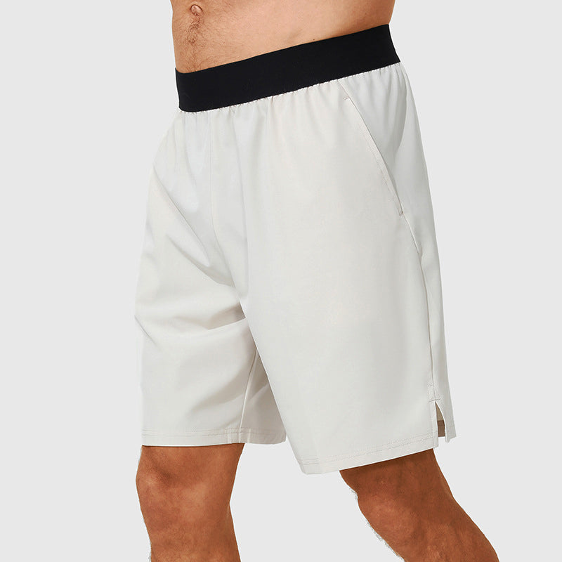 Roberto Russo Enduro men's black running shorts lightweight quick-dry performance fit polyester-spandex