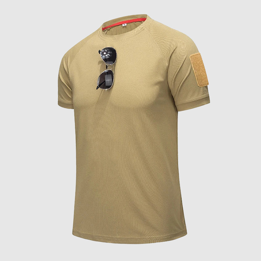 Roberto Russo Hyper Thread slim-fit white performance shirt lightweight moisture-wicking athletic tee