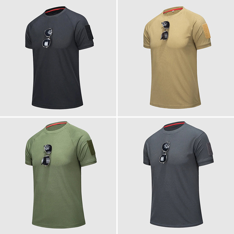 Roberto Russo men's lightweight polyester athletic shirt moisture-wicking performance tee for outdoor sports