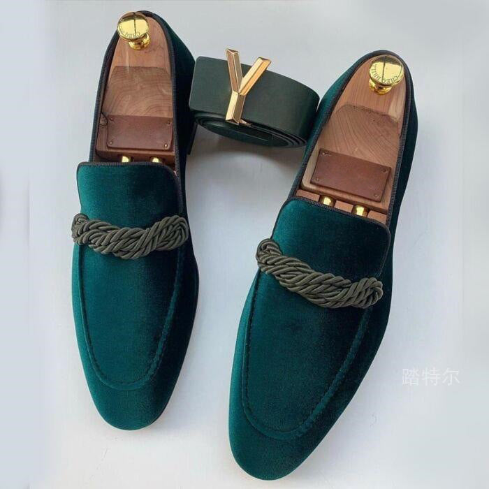Roberto Russo vegan velvet loafers women soft suede slip-on silhouette everyday comfort
