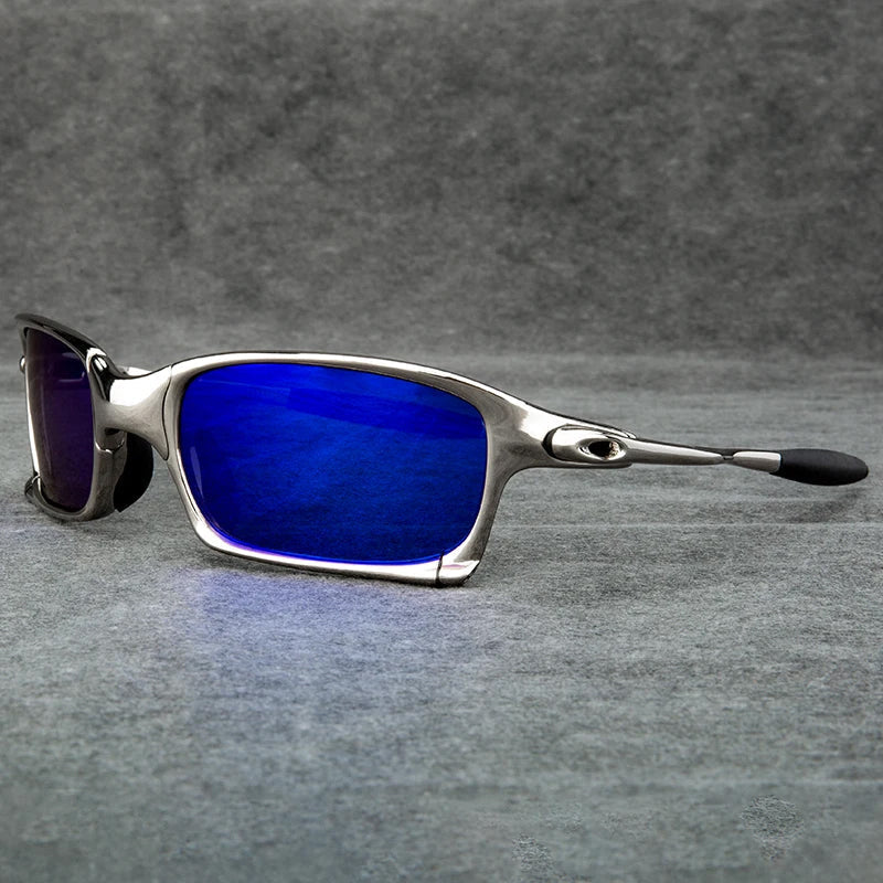 Roberto Russo Sun Strike men's cycling glasses mirrored red lenses durable UV protection frame
