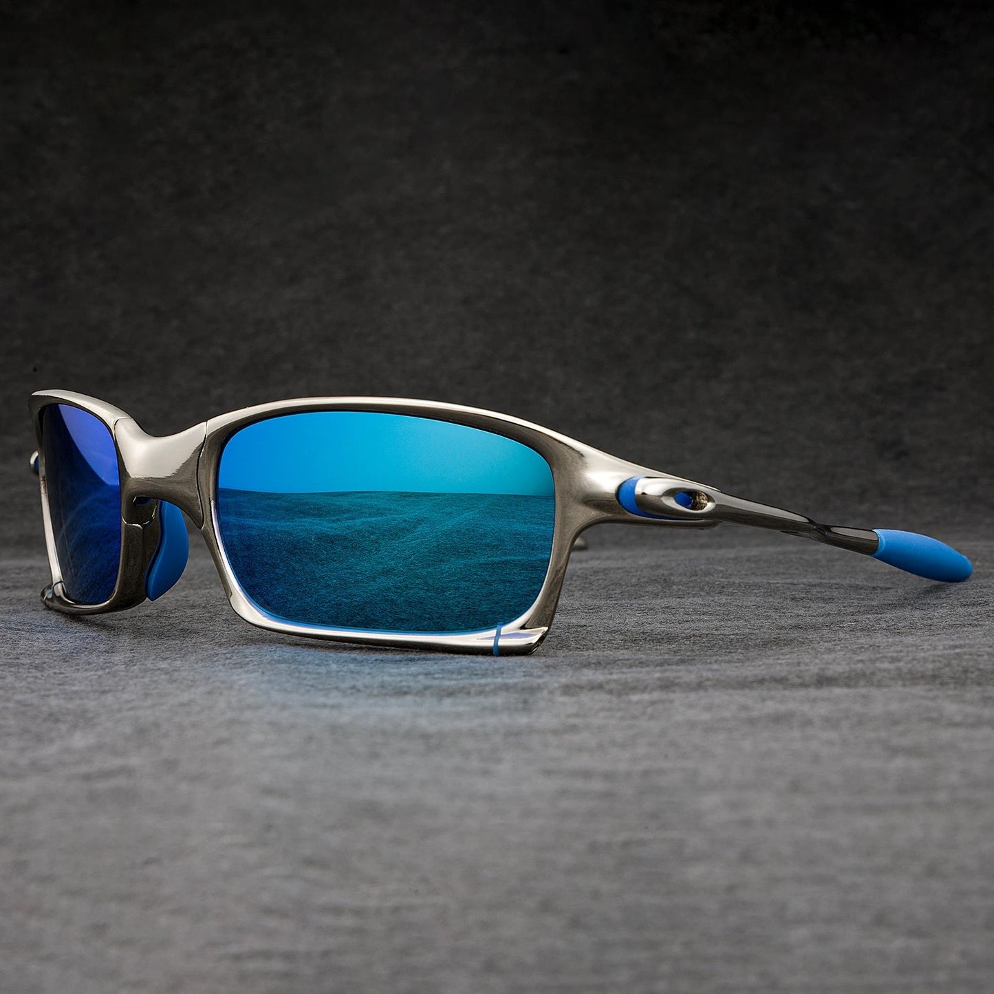 Roberto Russo Sun Strike men cycling glasses mirrored red lenses durable UV protection frame