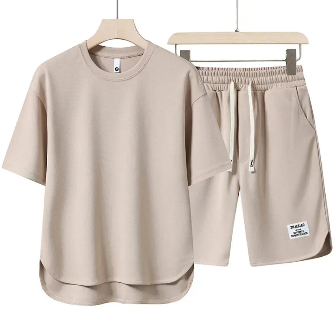 Ryder streetwear co-ord set oversized tee and drawstring shorts casual summer two-piece relaxed fit
