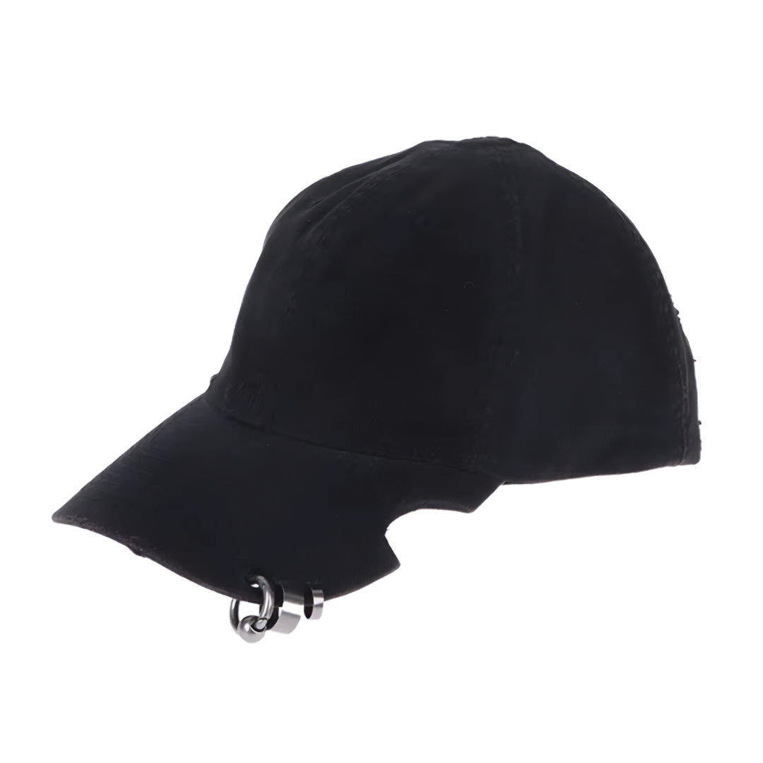 Pierced Baseball Cap - Wavlynn