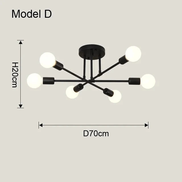 Aurøn Nordic ceiling lamp warm LED light minimalist Scandinavian design for living rooms
