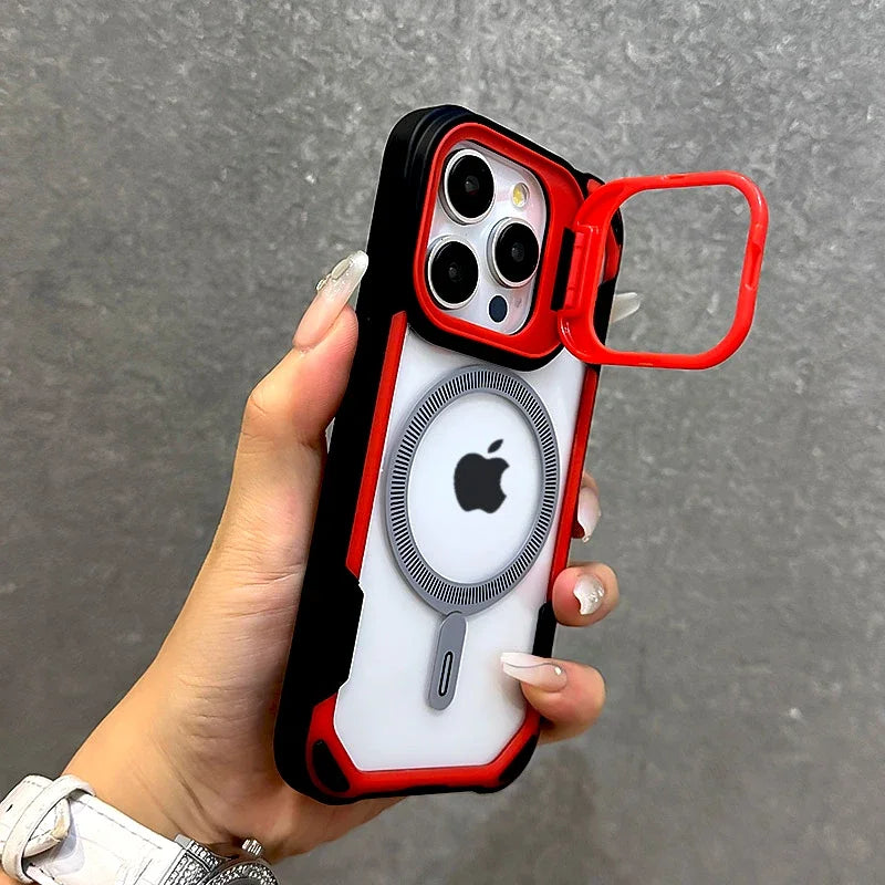 FlipGuard iPhone magnetic flip case shockproof armor scratch resistant slim everyday protection