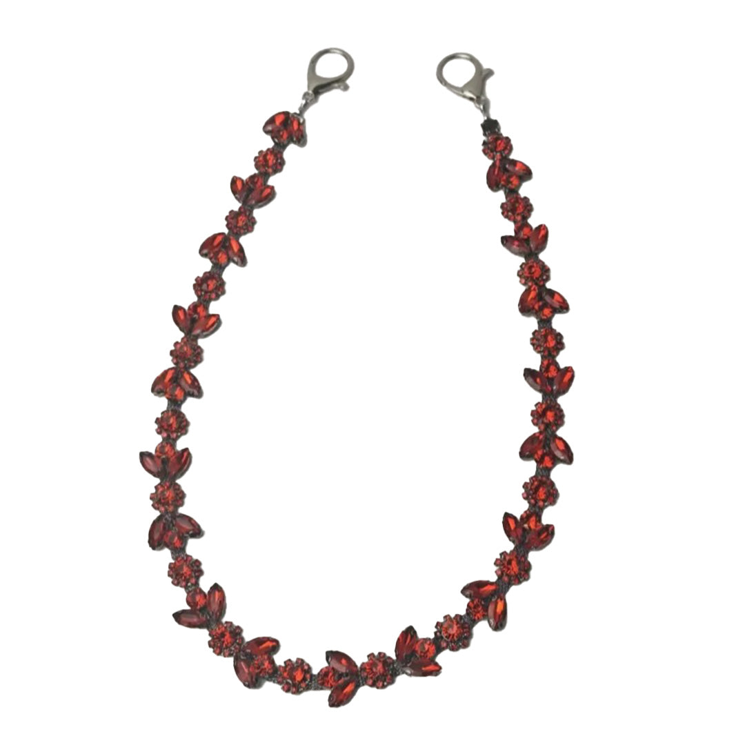 Ruby Red Wallet Chain - Urbann-Vibe