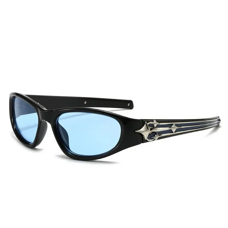 Kael retro sunglasses bold vintage frame UV400 protection 60s-inspired style for adults