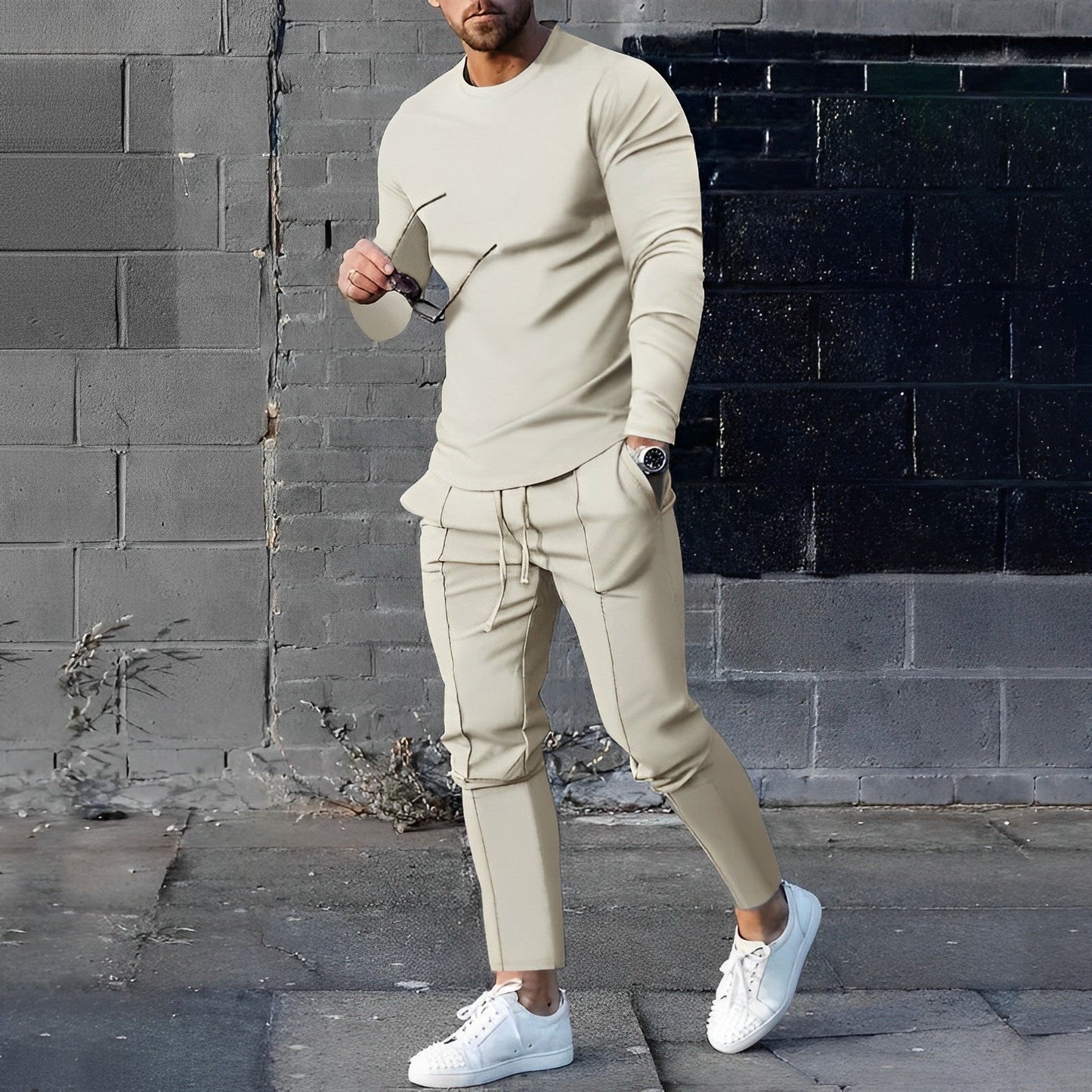 Men's winter shirt set tailored relaxed silhouette versatile day-to-night premium comfort