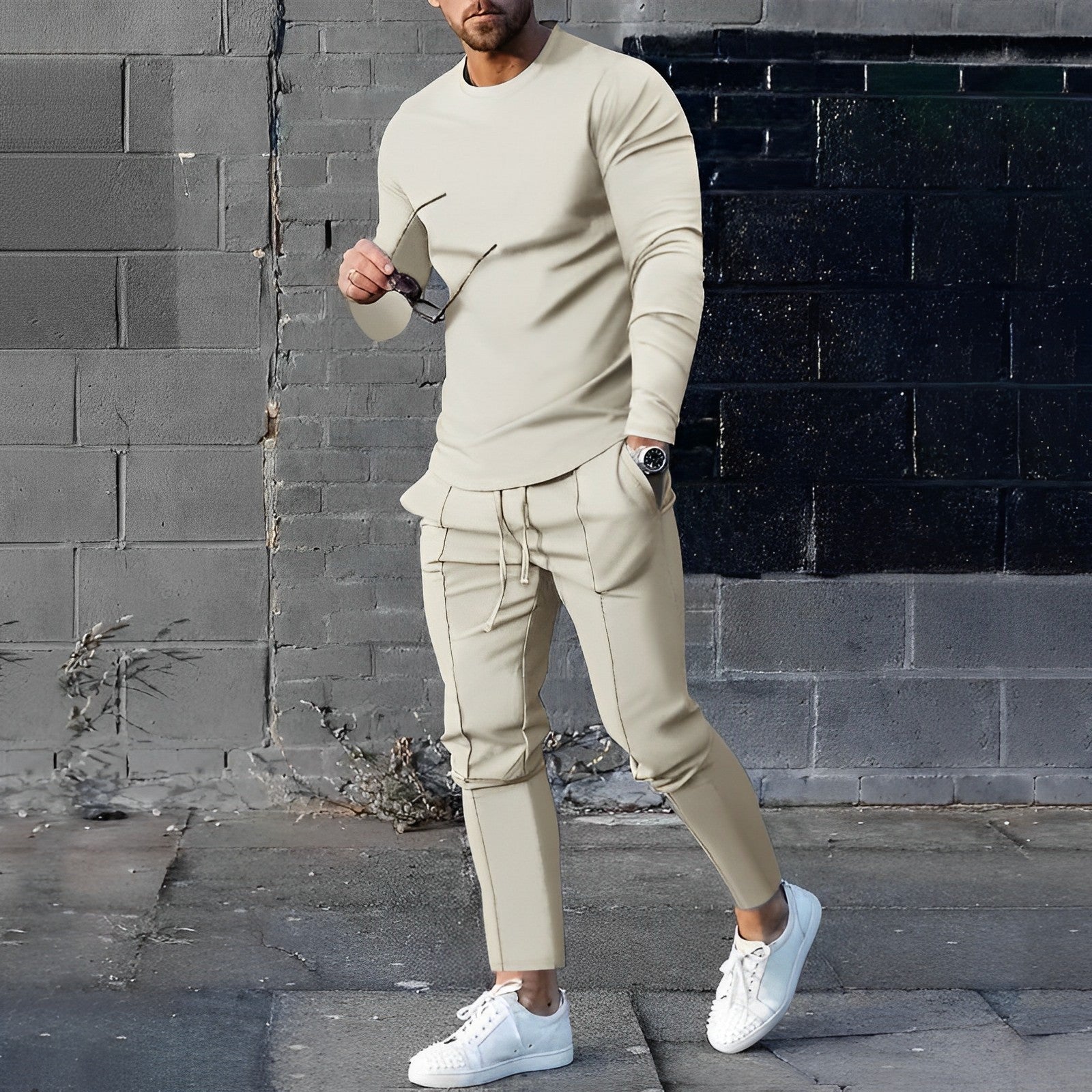Men's winter shirt set tailored relaxed silhouette versatile day-to-night premium comfort