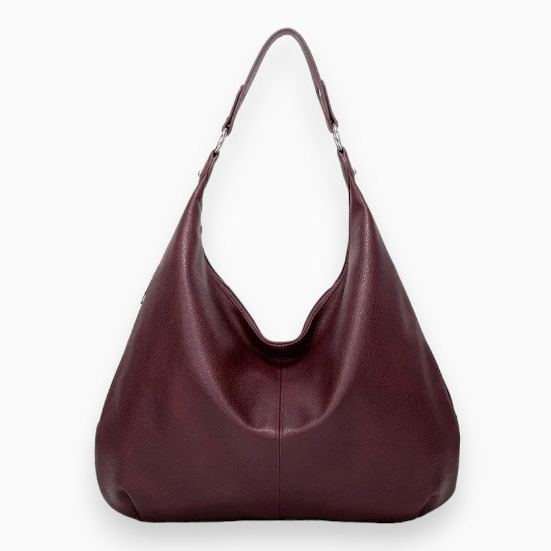 Women's casual shoulder bag soft structured spacious everyday tote in neutral versatile design