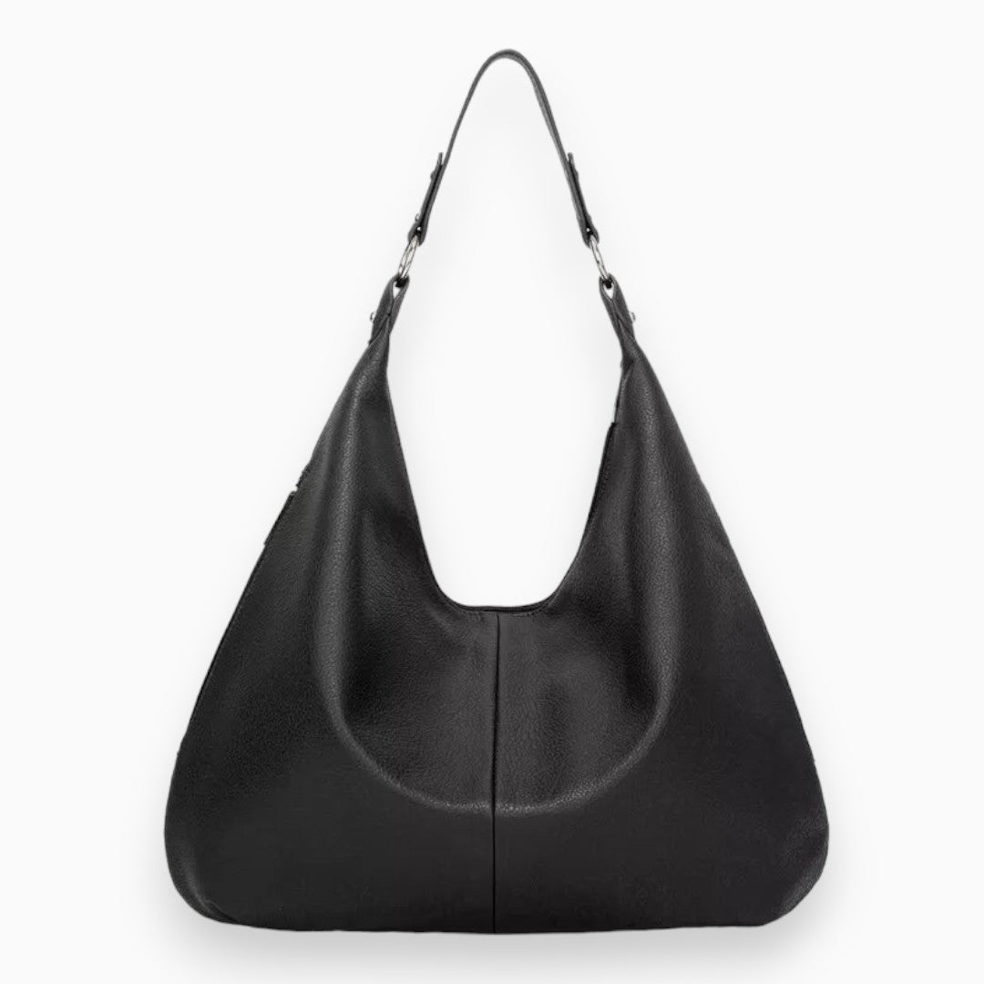Women's casual shoulder bag soft structure spacious everyday carry versatile neutral tote