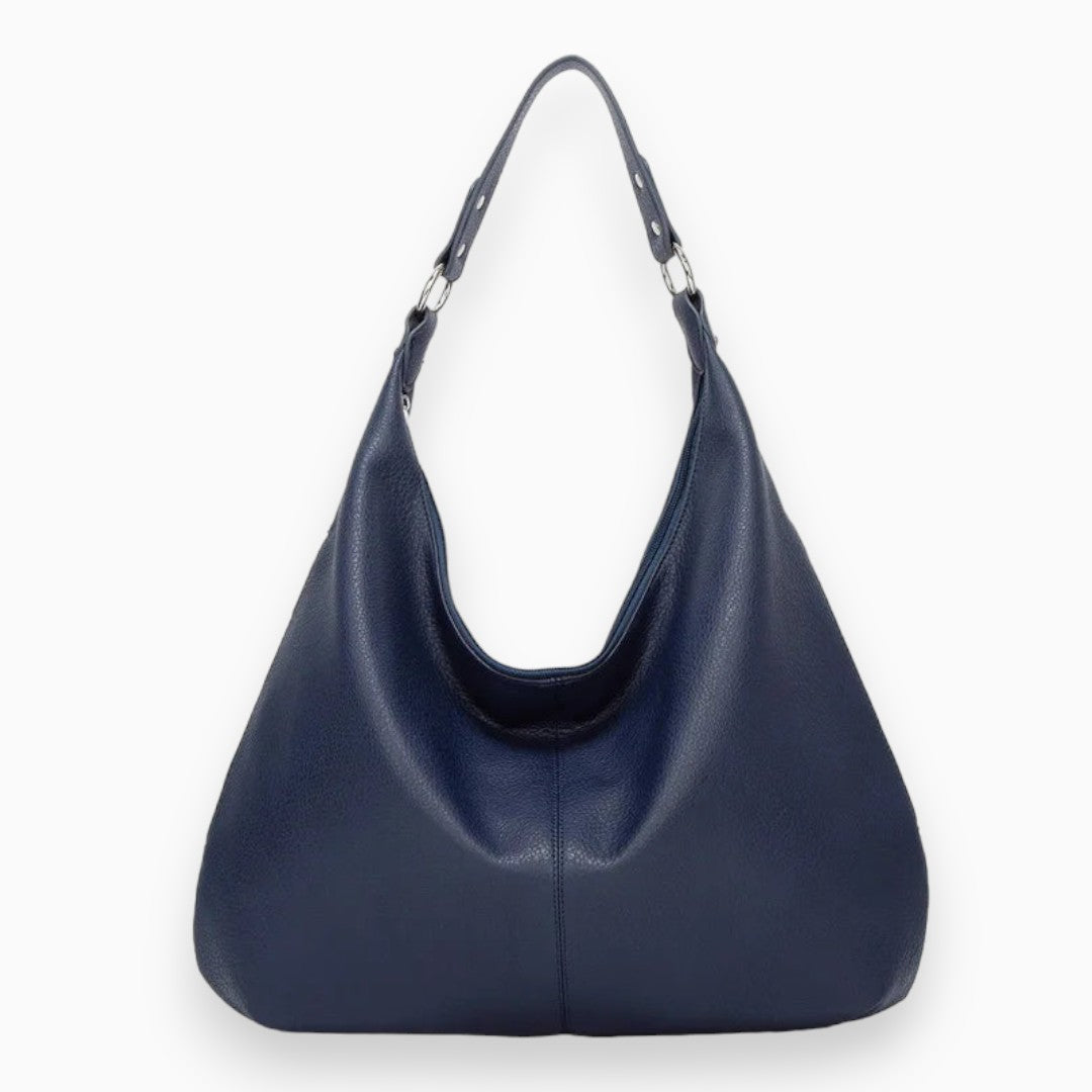 Women's casual shoulder bag soft structure spacious everyday carry neutral versatile daily accessory