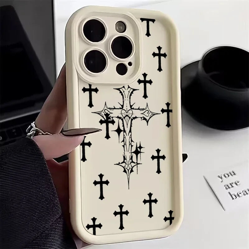 Vigil Heart faith-inspired slim soft silicone iPhone case shockproof bumper raised camera guard