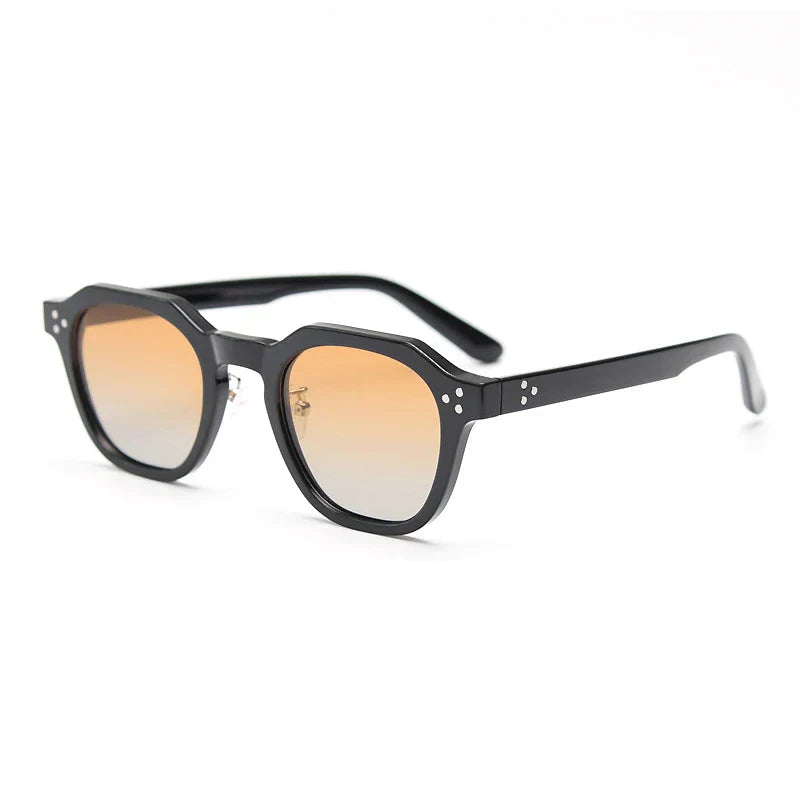 Retro sunglasses bold color UV-shield lenses vintage-inspired frame for everyday stylish wear