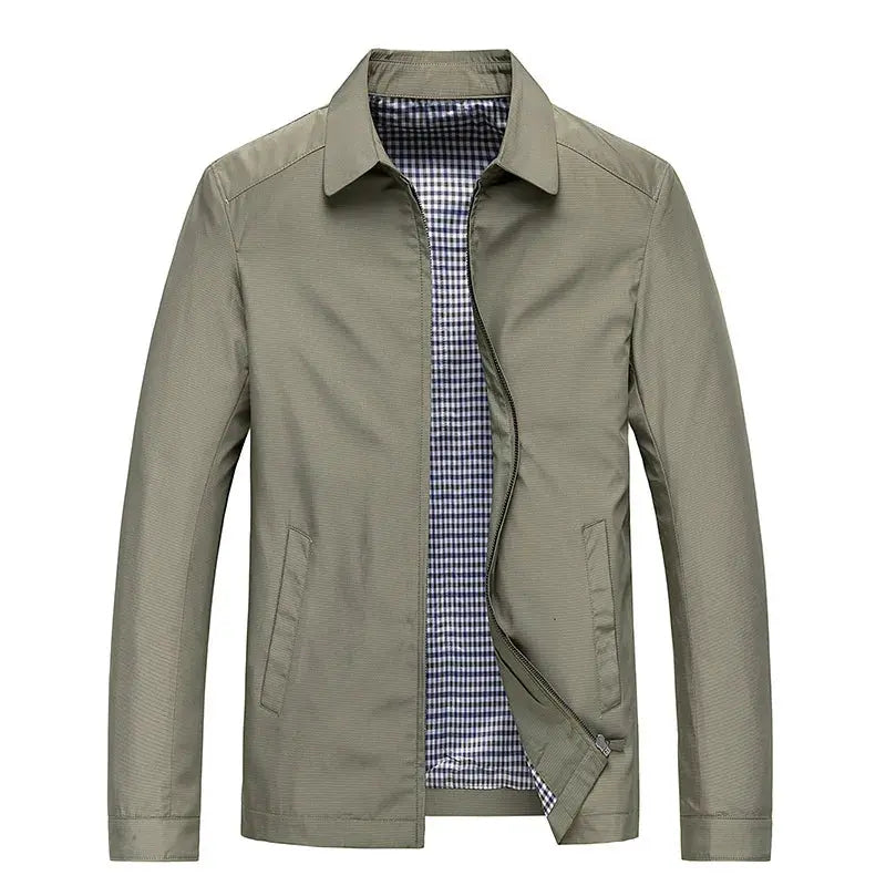 Apollo casual flight jacket navy blue lightweight aviation-inspired silhouette versatile everyday layer