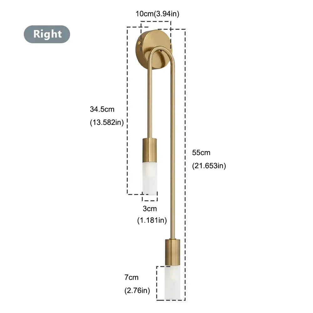 Skena wall sconce soft diffused light elegant durable fixture clean lines warm ambient glow home decor