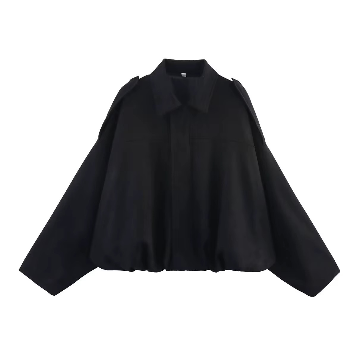 Women's vintage oversized bomber jacket washed suede finish relaxed fit classic outerwear