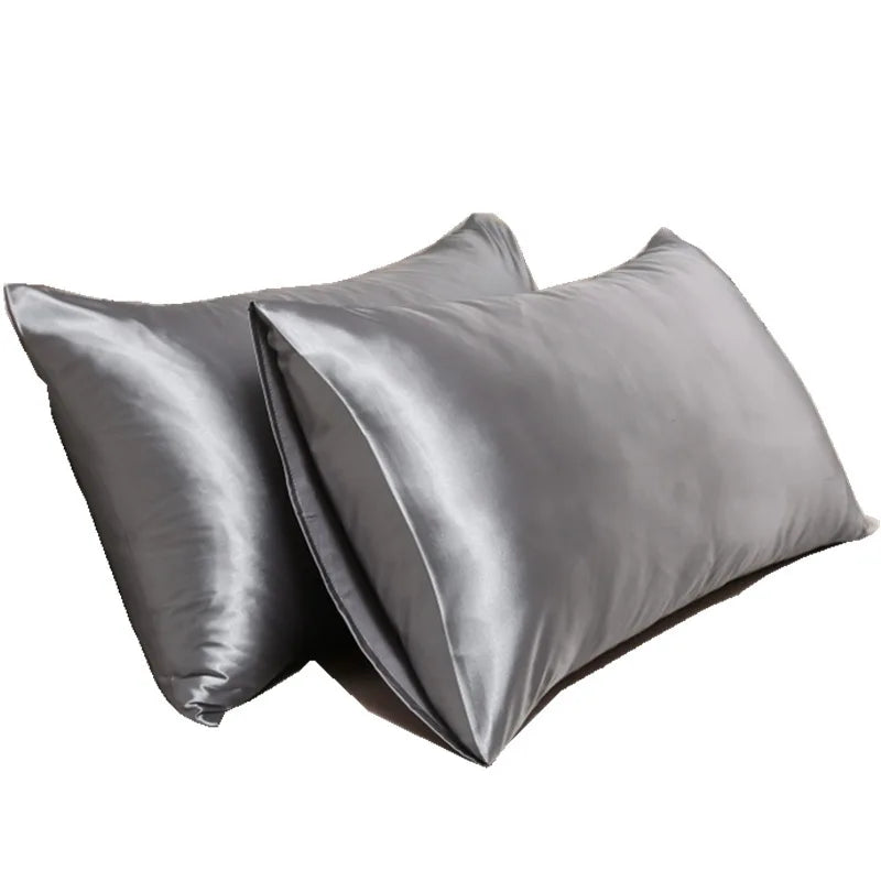 Ivory mulberry silk pillowcase 22 momme hypoallergenic cooling design for sensitive skin and hair care