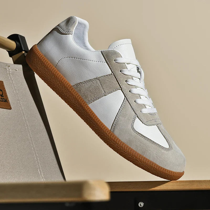 Urbann-Vibe San Paulo classic sneaker leather suede upper breathable everyday casual comfort shoe