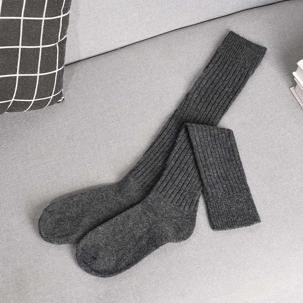 TrendAura unisex cashmere-cotton blend socks 8-pack autumn bundle, ultra-soft breathable winter warmth