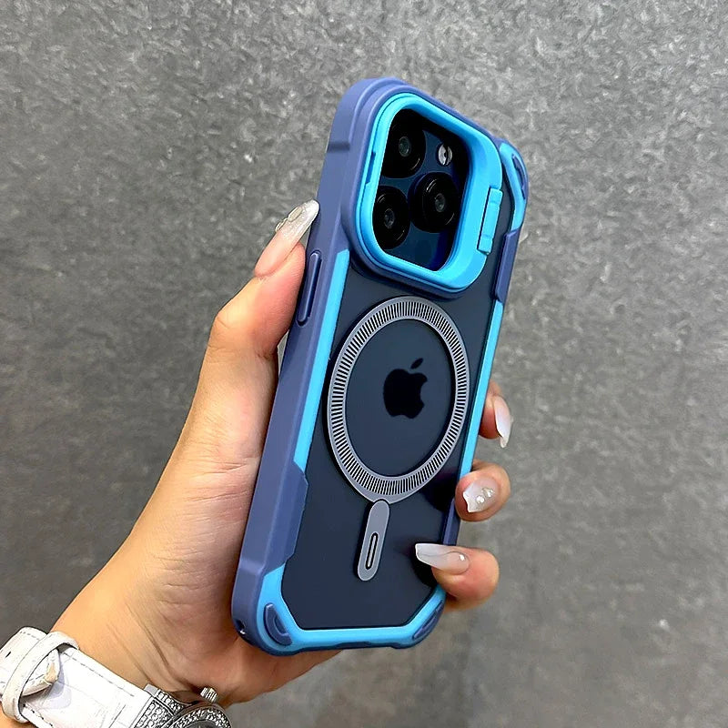 FlipGuard iPhone magnetic flip case shockproof armor scratch resistant slim everyday protection
