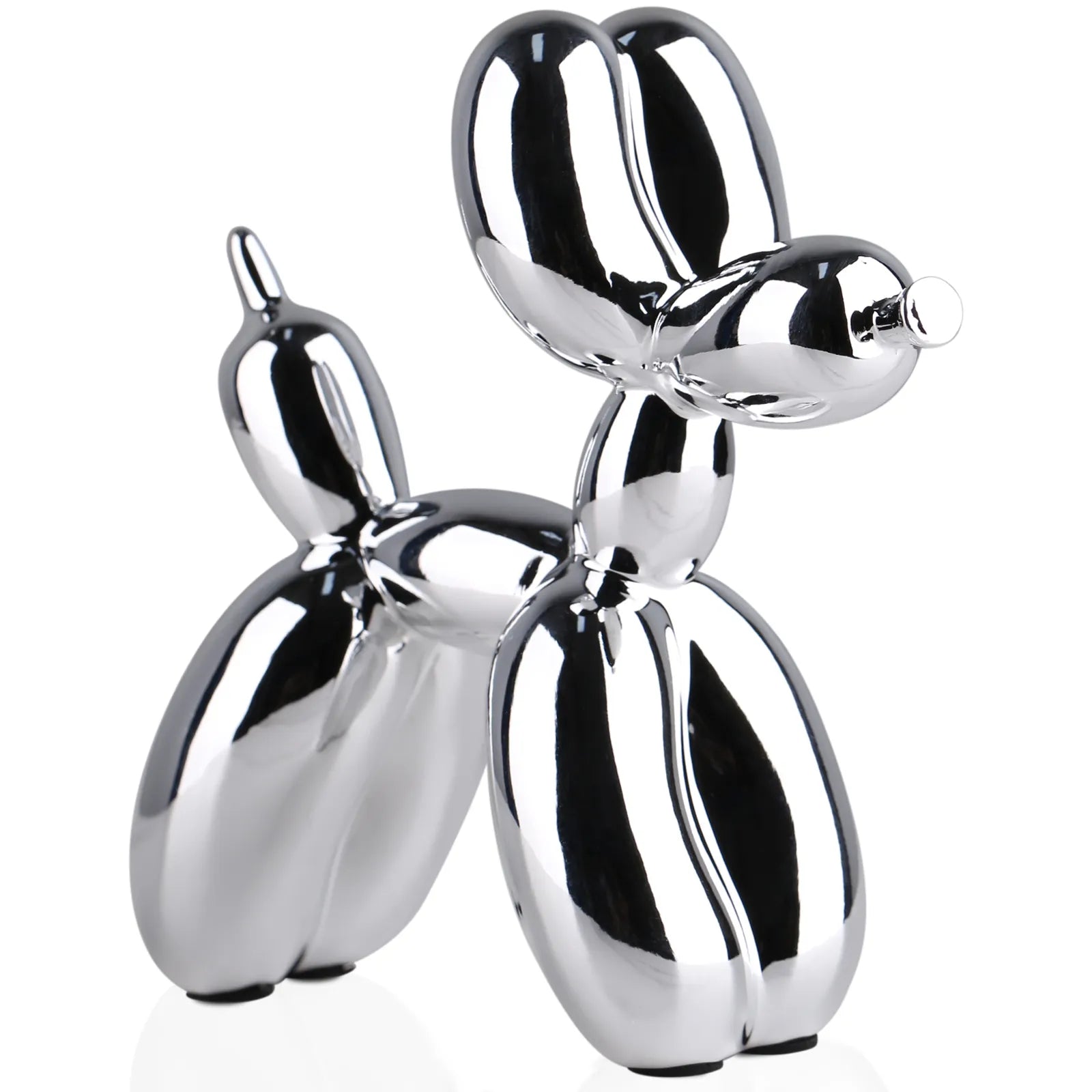 Gerar balloon dog statue figurine glossy finish decorative sculpture gift for dog lovers home decor