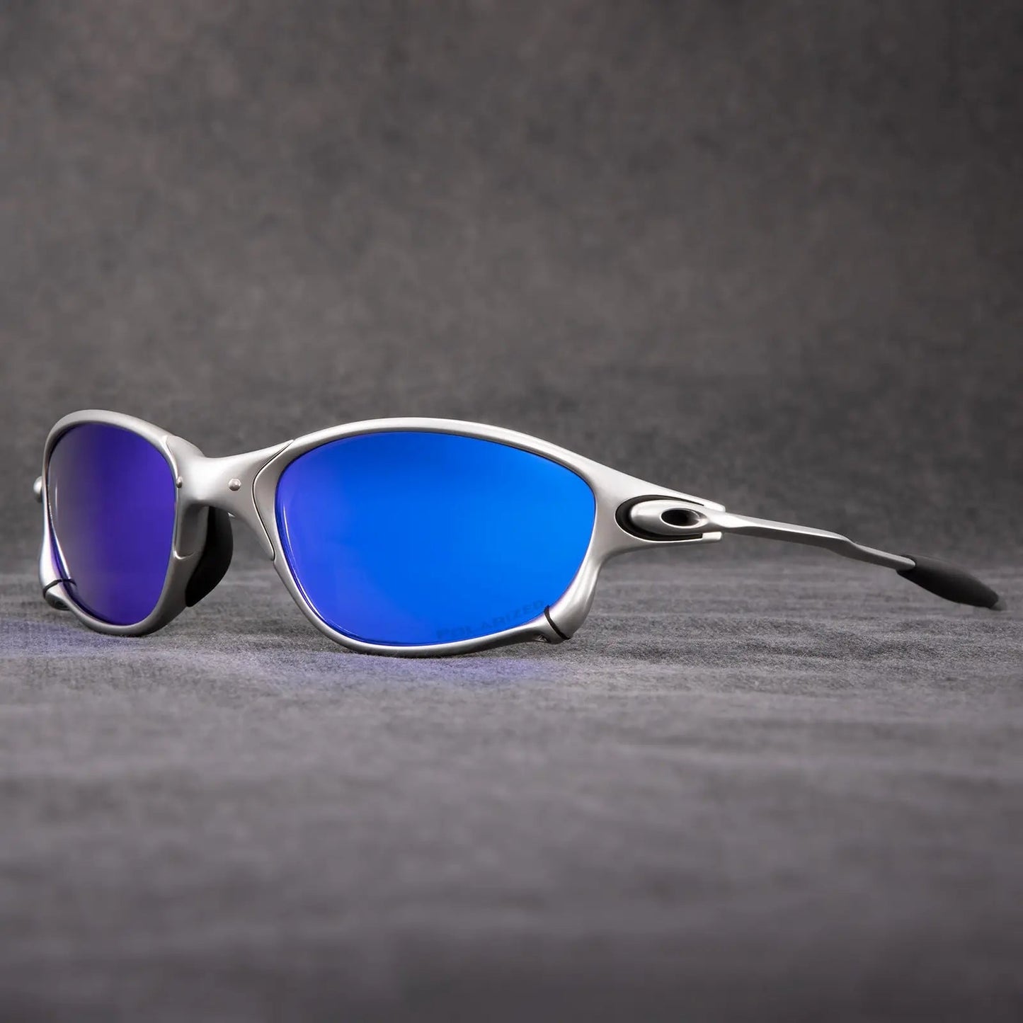 Men's polarized wraparound sports sunglasses with lightweight frame for outdoor adventures