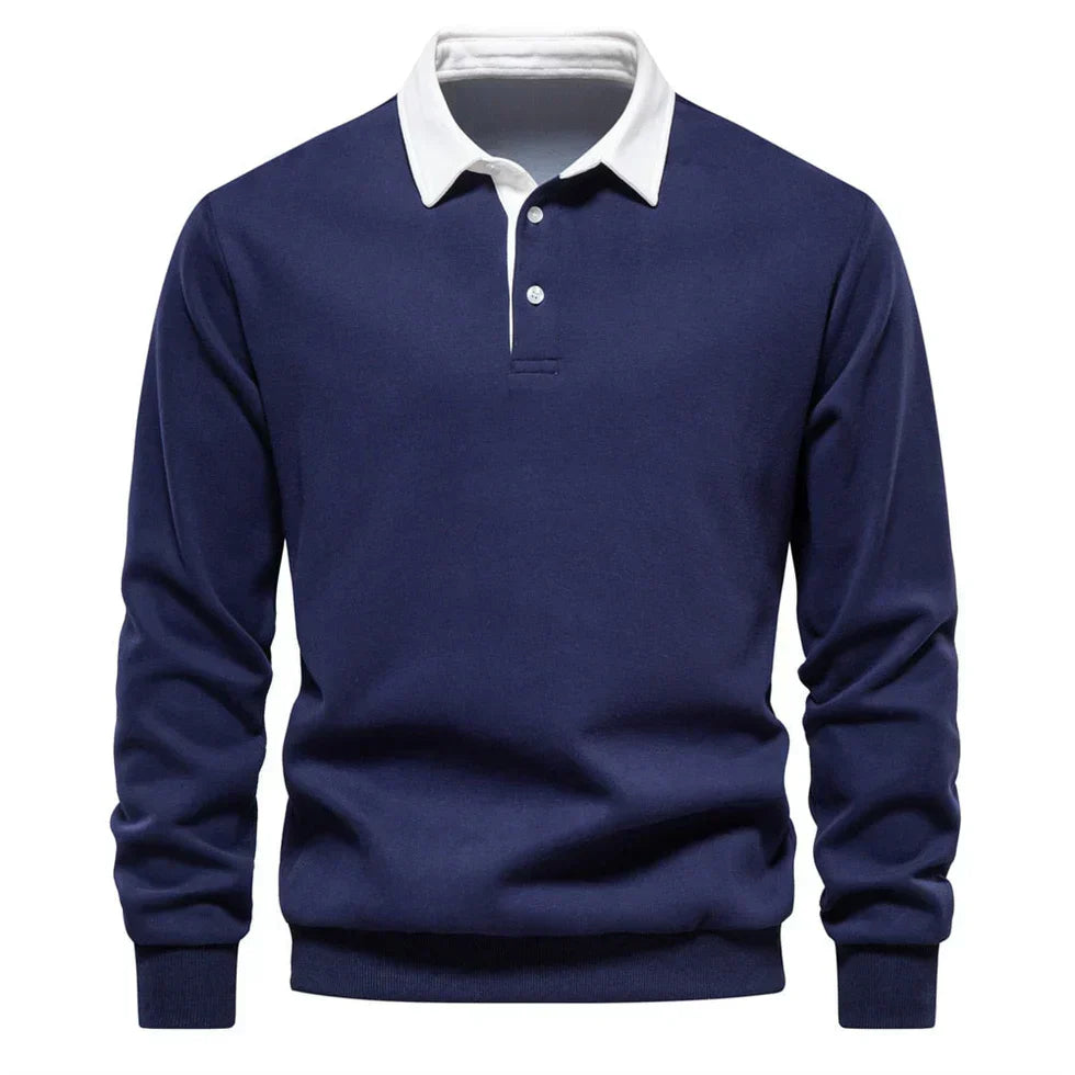 Kairo long sleeve collared shirt for professionals, modern silhouette, sustainable easy-care fabric