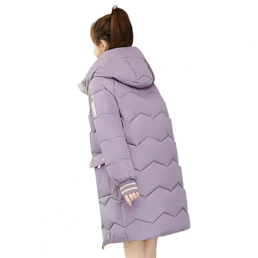 Dorothee women's longline jacket warm-lined soft texture comfortable cut for cool days