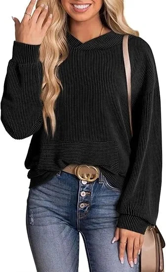 Harper women's lightweight relaxed-fit casual hoodie in breathable polyester, perfect for spring-summer everyday wear