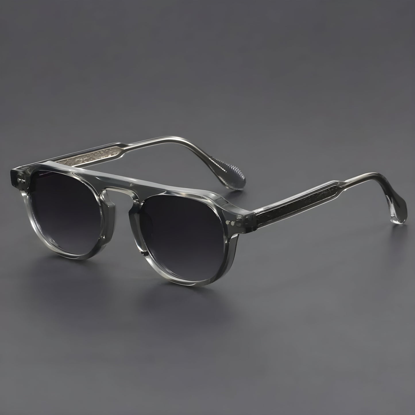 Fierro vintage tortoiseshell sunglasses bold frame UV400 protection lightweight retro style