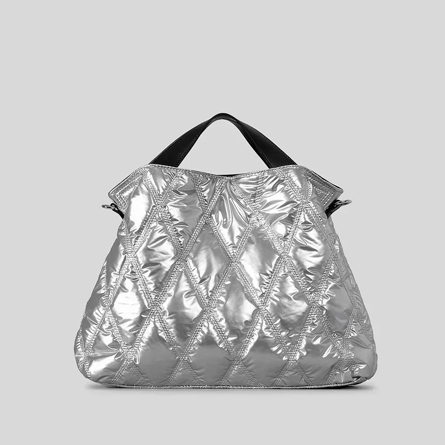 Urbann Vibe Arca diamond quilted tote bag cotton down filling spacious professional carry
