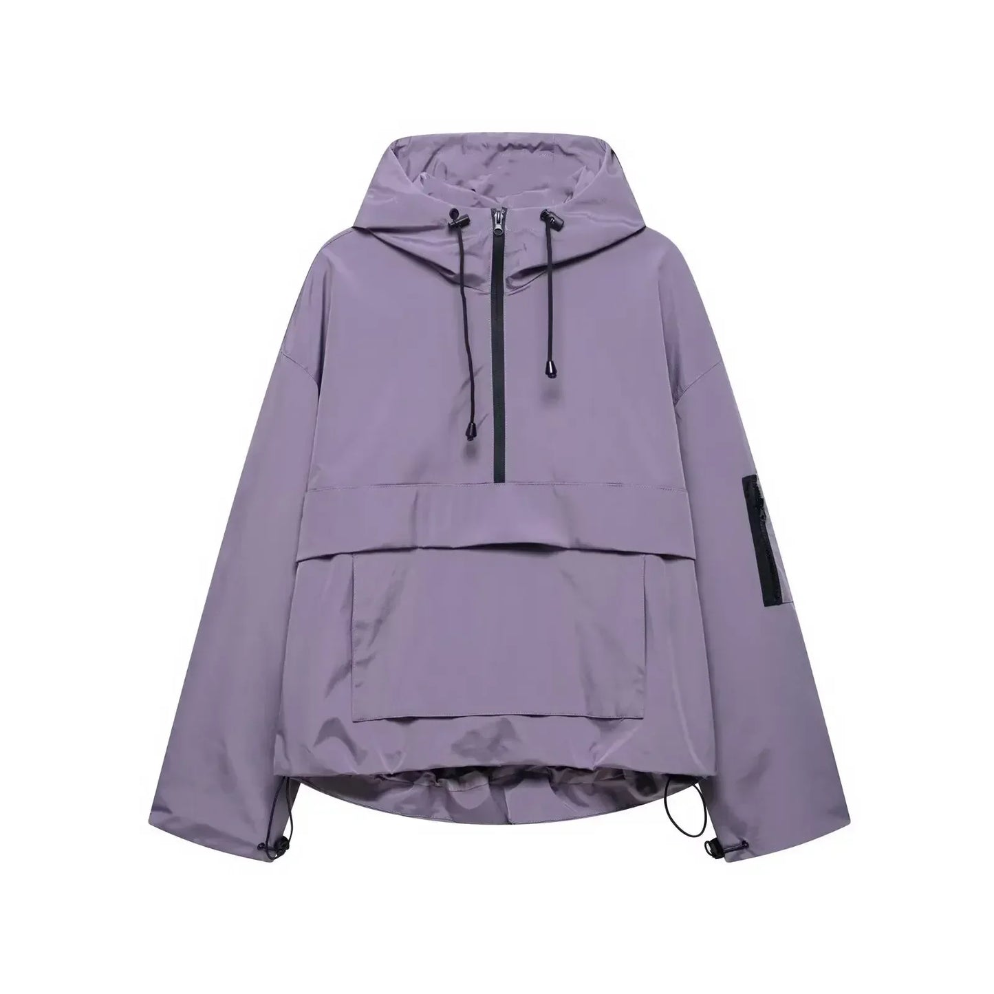 Women's Harper minimal hooded ski jacket structured fit for easy layering winter outerwear