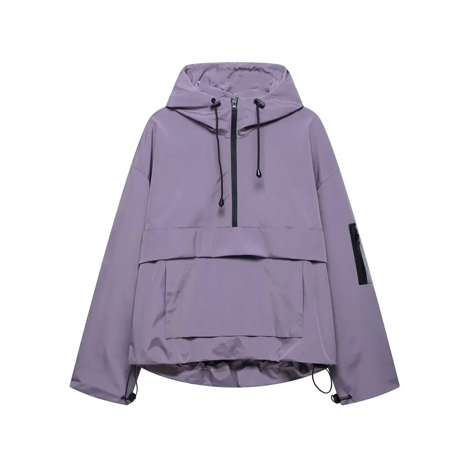 Women's Harper minimal hooded ski jacket structured fit for easy layering winter outerwear
