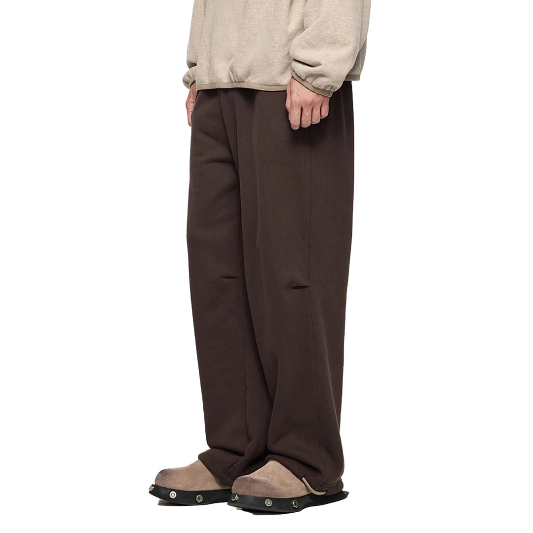 Men's relaxed loose cotton sweatpants heavyweight premium fit with refined drawstring waistband