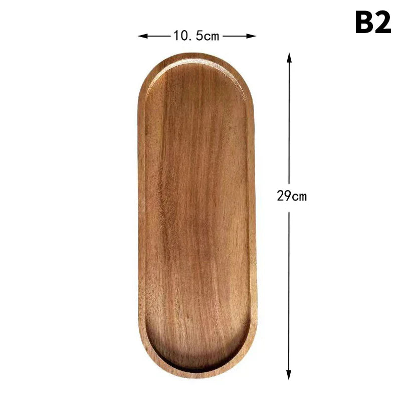 Handcrafted rustic wood coffee tray with smooth finish, natural grain centerpiece for elegant home styling