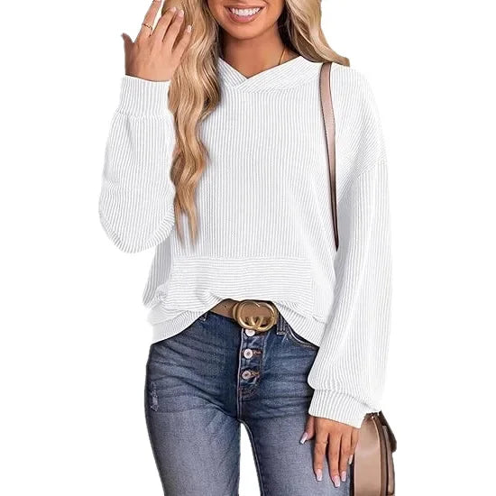 Harper women's lightweight relaxed-fit casual hoodie breathable polyester spring summer comfort top