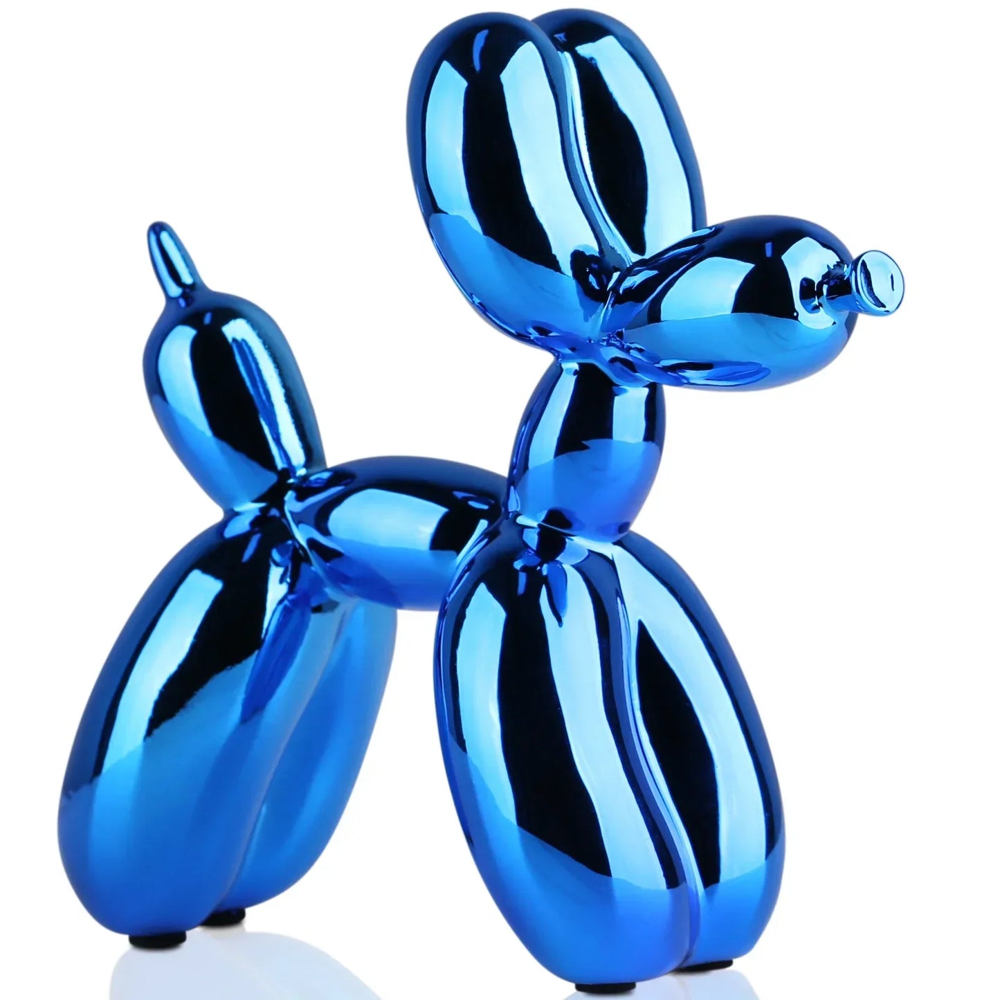 Gerar balloon dog statue figurine glossy finish decorative sculpture gift for dog lovers home decor