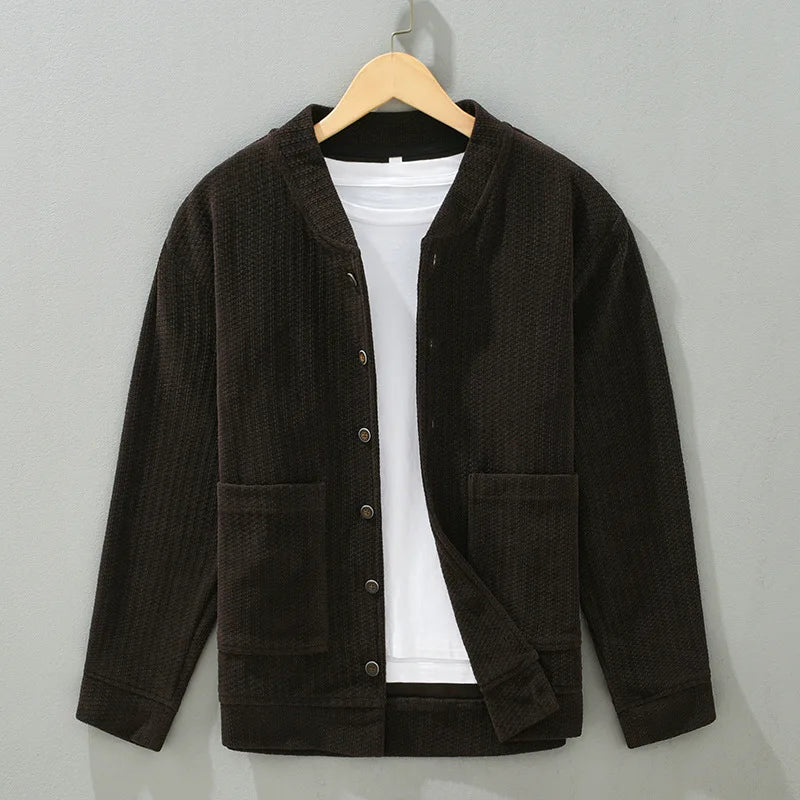 Anderson unisex corduroy jacket warm classic ribbed texture versatile outer layer for all-season style