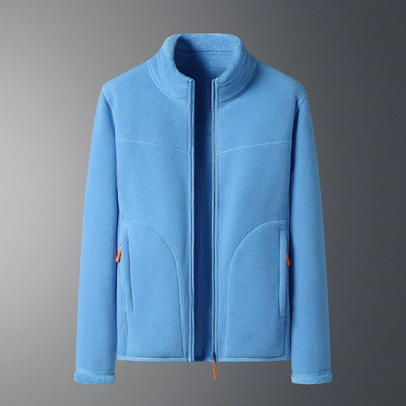 Women's winter jacket stand collar full-zip cozy warm versatile everyday outerwear classic silhouette