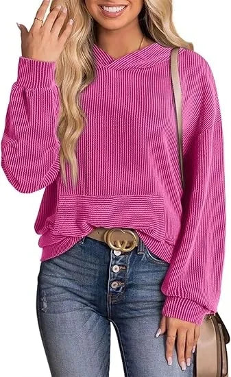 Harper women's lightweight relaxed-fit casual hoodie in breathable polyester, perfect for spring summer