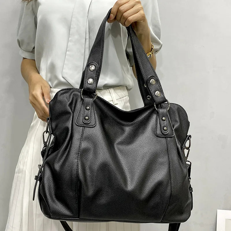 Cecilia spacious tote bag elegant modern silhouette durable everyday carry for busy professionals