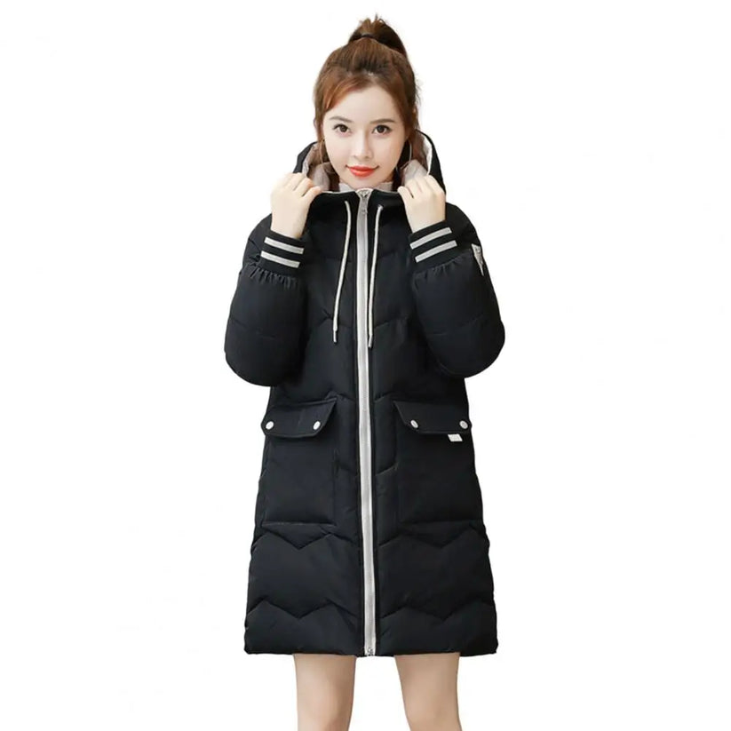 Dorothee women's longline jacket warm-lined soft texture comfortable cut for cool days